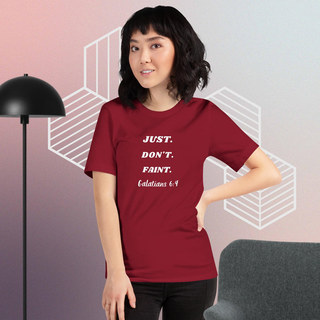 Galatians 6:9 Unisex T-shirt