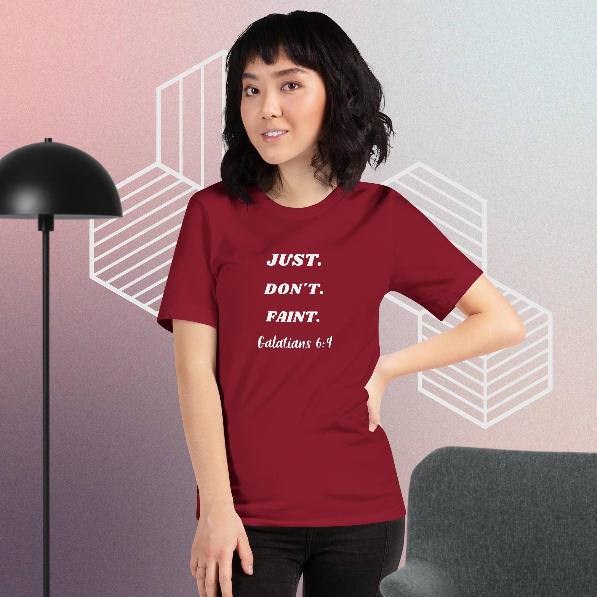 Galatians 6:9 Unisex T-shirt