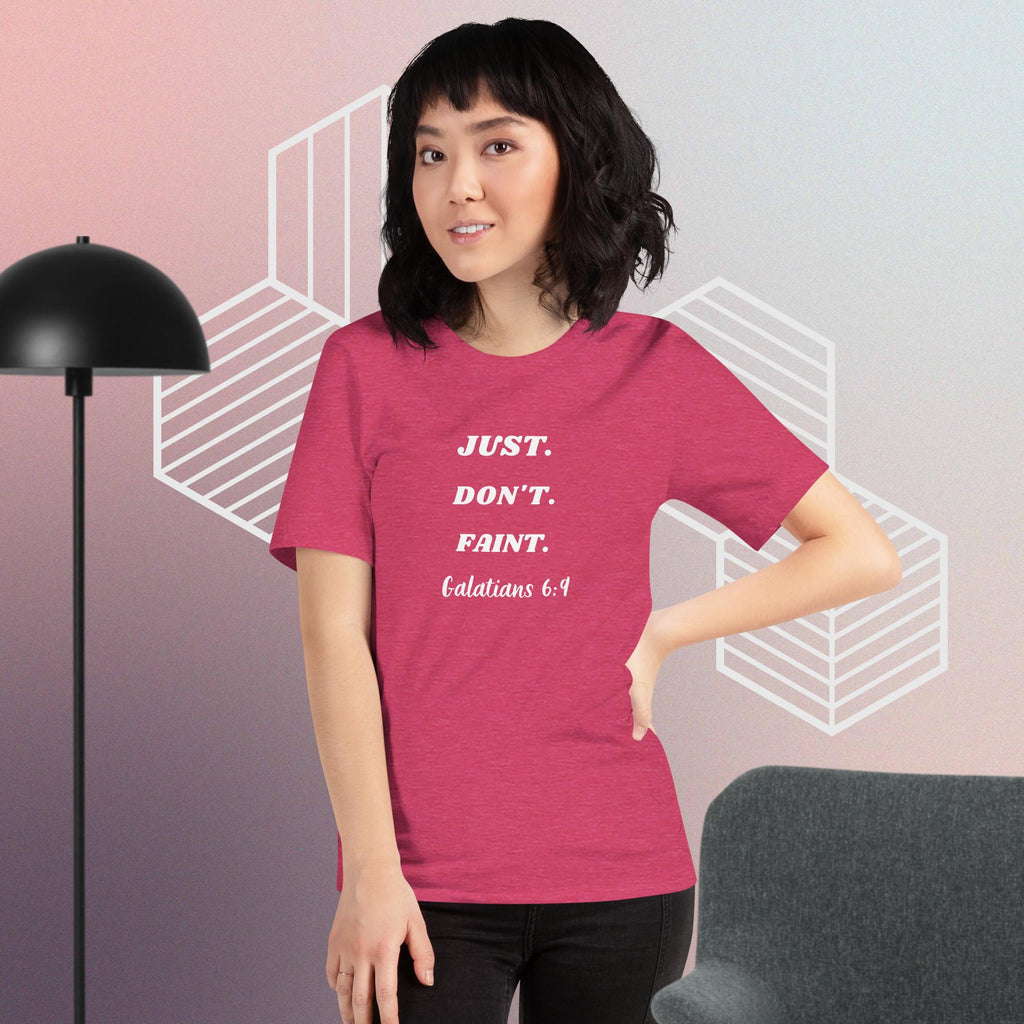 Galatians 6:9 Unisex T-shirt