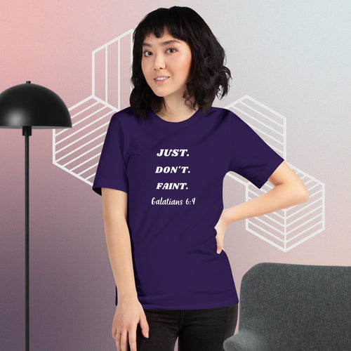 Galatians 6:9 Unisex T-shirt